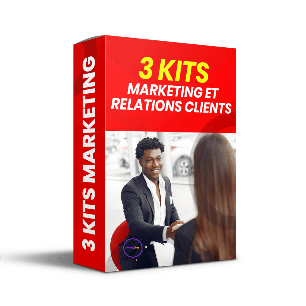 3 Kits Marketing et Relation Client